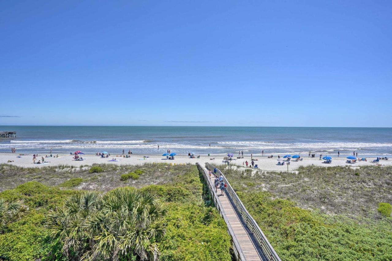 Isle Of Palms Beachfront Condo With Balcony And Pool! Zewnętrze zdjęcie