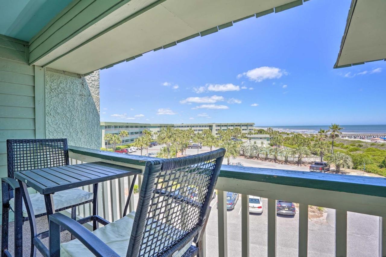 Isle Of Palms Beachfront Condo With Balcony And Pool! Zewnętrze zdjęcie