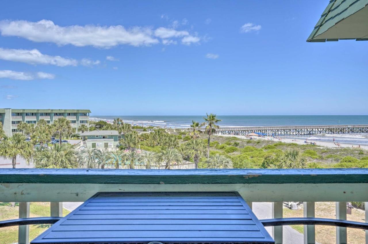 Isle Of Palms Beachfront Condo With Balcony And Pool! Zewnętrze zdjęcie